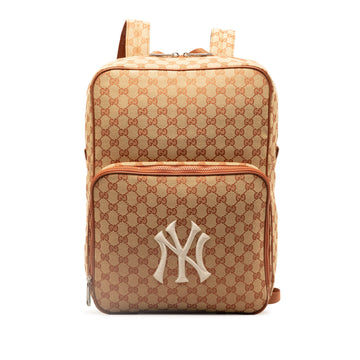 GUCCI GG Canvas NY Yankees Backpack