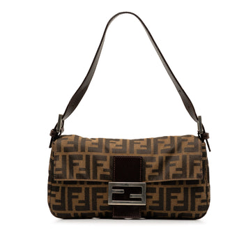 FENDI Zucca Canvas Baguette