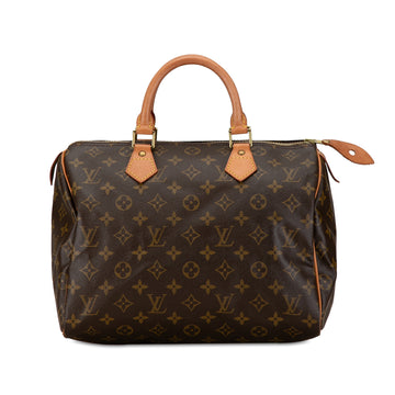 LOUIS VUITTON Monogram Speedy 30 Boston Bag