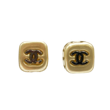 CHANEL Logo CC Earrings