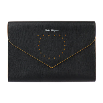 SALVATORE FERRAGAMO Gancini Clutch Bag