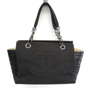 CHANEL Chocolate bar Tote