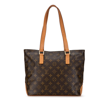 LOUIS VUITTON Monogram Cabas Piano Tote Bag