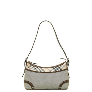 BURBERRY Check Link Shoulder Bag