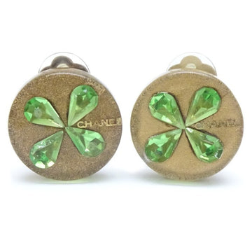 CHANEL Clover Earrings