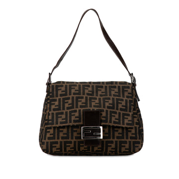 FENDI Zucca Canvas Mamma Forever Shoulder Bag