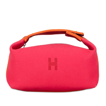 Hermes Small Toile Bride A Brac Vanity Bag