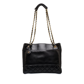 CHANEL Quilted Lambskin Tote Bag