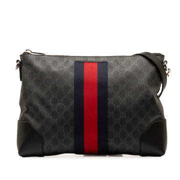 GUCCI GG Supreme Web Crossbody Bag