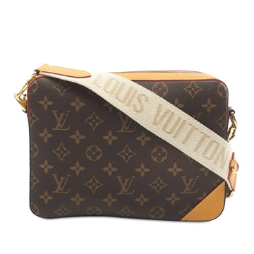 LOUIS VUITTON Nigo Reverse Monogram Stripes Trio Messenger Bag