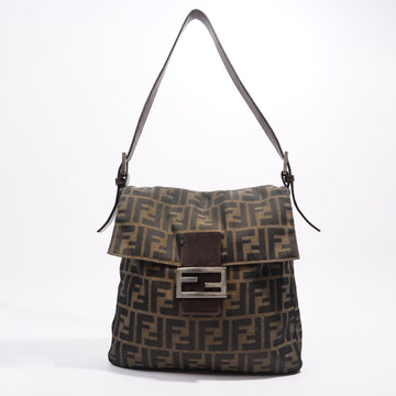 Fendi Mamma Baguette Brown Zucca Canvas