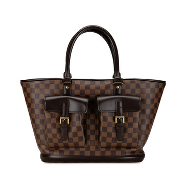 LOUIS VUITTON Damier Ebene Manosque GM Tote Bag