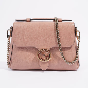 Gucci Interlocking Bag Pink Leather
