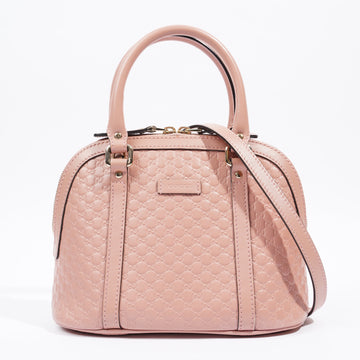 Gucci Dome Bag Pink Leather Small