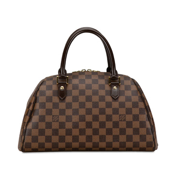 LOUIS VUITTON Damier Ebene Ribera MM Handbag