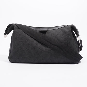 Gucci Shoulder Bag Black Canvas