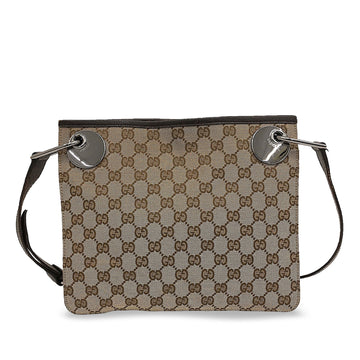 GUCCI GG Canvas Eclipse Crossbody Crossbody Bag