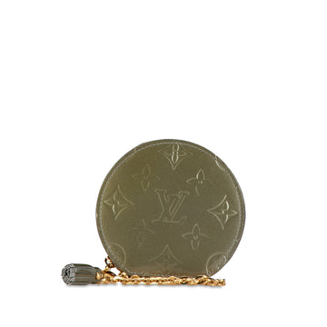 LOUIS VUITTON Monogram Vernis Round Coin Pouch