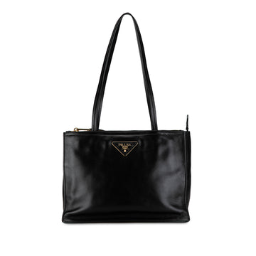 PRADA Small Glace Calf Shopping Tote Tote Bag