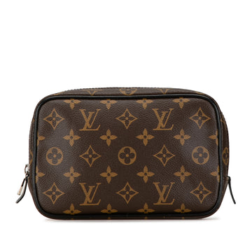 LOUIS VUITTON Monogram Macassar Toilet Pouch PM