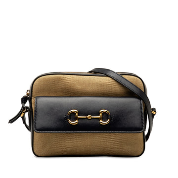 GUCCI Horsebit 1955 Flap Pocket Camera Bag