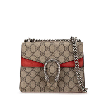 GUCCI Mini GG Supreme Dionysus Crossbody Bag