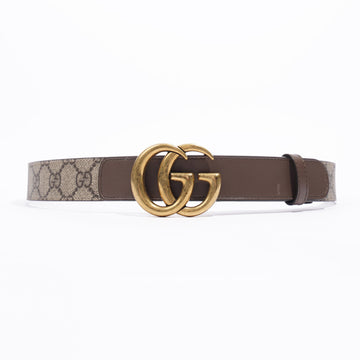 Gucci Marmont Belt Supreme Coated Canvas 80cm 32