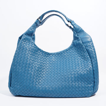 Bottega Veneta Tote Bag Blue Leather