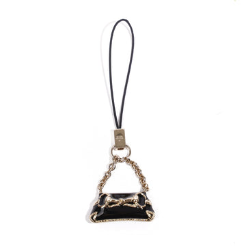 Gucci Phone Charm Black Base Metal