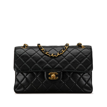 CHANEL Medium Classic Lambskin Double Sided Flap Shoulder Bag