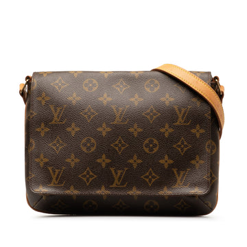 LOUIS VUITTON Monogram Musette Tango Long Strap Crossbody Bag