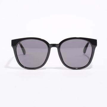 Gucci Gucci Stripe Sunglasses Black Acetate 56mm 20mm