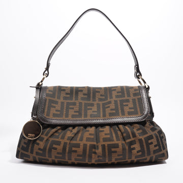 Fendi Medium Chef Fendi Zucca Brown Canvas