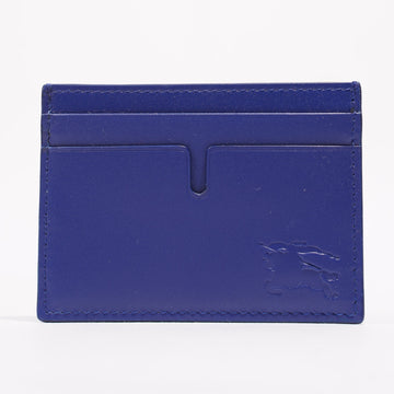 Burberry Sandon Card Case Knight Blue Leather