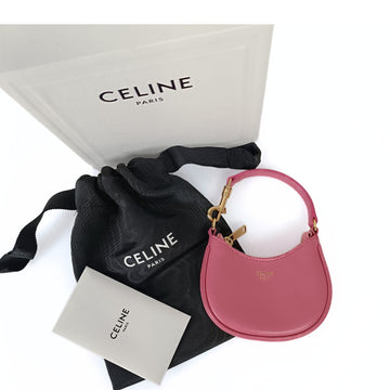 CeLINE Celine mini Ava bag in pink leather