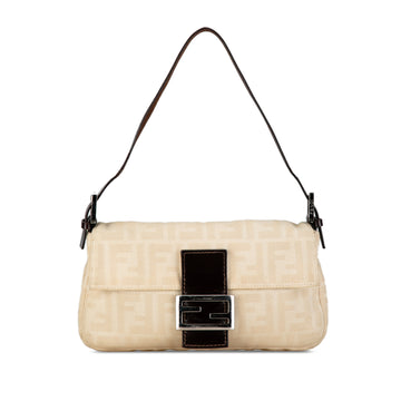 FENDI Zucca Canvas Baguette