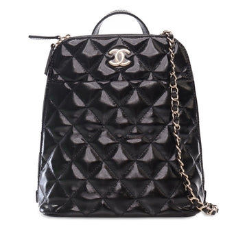 CHANEL Shiny Calfskin My Pocket Backpack