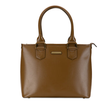 BURBERRY Leather Tote Tote Bag