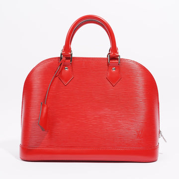 Louis Vuitton Alma Red Epi Leather PM