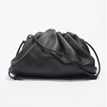 Bottega Veneta Womens Mini Pouch Black Leather