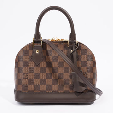 Louis Vuitton Alma Bag Damier Ebene Canvas BB