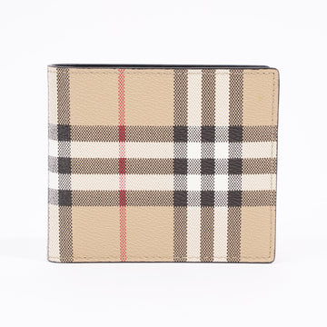 Burberry Mens Bi-Fold Wallet Check