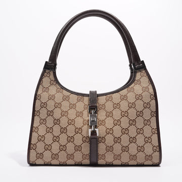 Gucci Bardot Bag Monogram Canvas Small