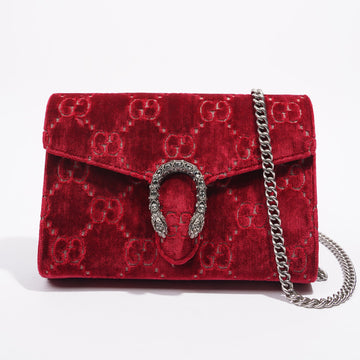 Gucci Dionysus Bag Red Velvet Mini