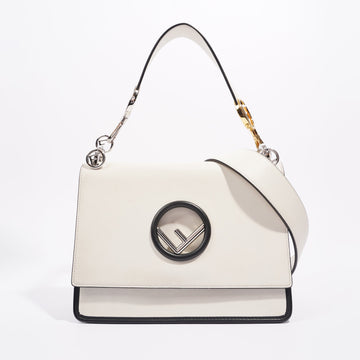 Fendi Womens Kan I F White / Black