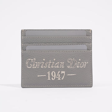 Christian Dior Womens Card Holder Grey