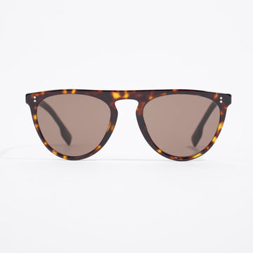 Burberry Round Sunglasses Tortoise Shell Acetate 145