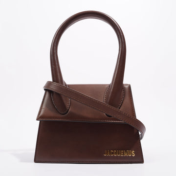 Jacquemus Womens Le Chiquito Moyen Brown