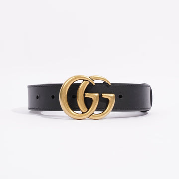 Gucci Womens Marmont Belt Black Leather 85cm - 34