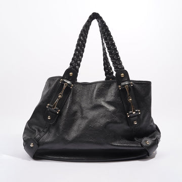 Gucci Womens Pelham Bag Black Leather